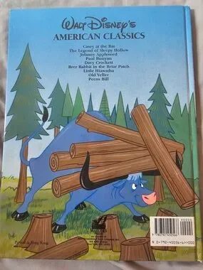 Disney | Other | Walt Disneys American Classics Paul Bunyan Hardcover ...